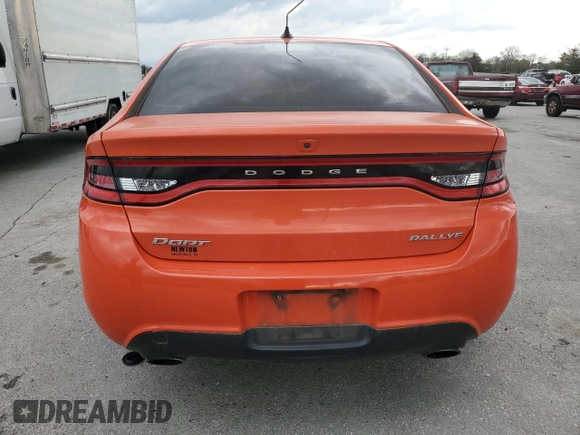 2015 Dodge Dart SXT with VIN 1C3CDFBB7FD407189, listed as a Copart auction lot 51419715 with 114,197 mi miles and Clean Title. Bid and sale history available at carsss.com. Image 6.