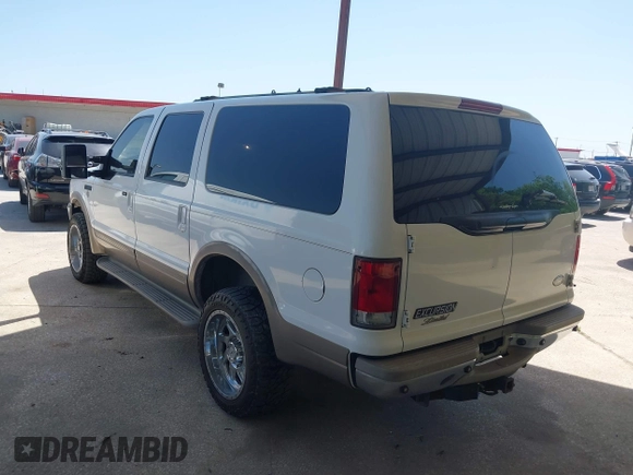 2001 Ford Excursion Limited z VIN 1FMNU43S41EC14679, wystawiony jako IAAI lot #41985236 z przebiegiem 293 535 mil mil oraz . Historia ofert i sprzedaży dostępna na DreamBid. Obrazek 3.