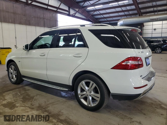 2012 Mercedes-Benz M 350 with VIN 4JGDA5HB5CA037038, listed as a Copart auction lot 63497135 with 181,471 mi miles and Clean title. Bid and sale history available at DreamBid. Image 2.