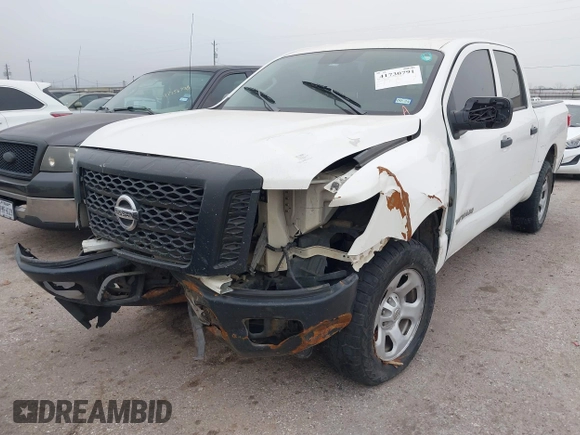 2017 Nissan Titan S with VIN 1N6AA1EJ2HN558047, listed as a IAAI auction lot 41730791 with 188,830 mi miles. Bid and sale history available at carsss.com. Image 20.