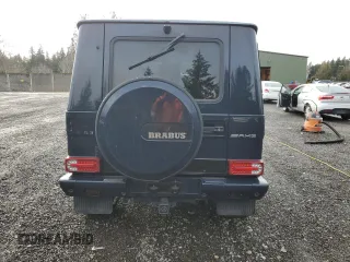 2003 Mercedes-Benz G-Class with VIN WDCYR49E73X137599, listed as a Copart auction lot 46295835 with 157,400 mi miles and Clean Title. Bid and sale history available at carsss.com. Image 6.