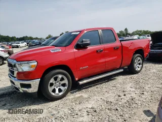 2023 Ram 1500 Big Horn with VIN 1C6RREBGXPN511790, listed as a Copart auction lot 64741894 with 25,048 mi miles and Non Repairable. Bid and sale history available at carsss.com. Image 1.