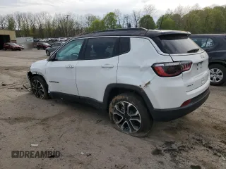 2023 Jeep Compass Limited с VIN 3C4NJDCN6PT573001, выставлен на аукционе Copart как лот 54737785 с пробегом 13 932 миль миль и Списание • Salvage title. История ставок и продаж доступна на DreamBid. Изображение 2.