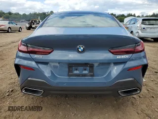 2022 BMW 8 Series 840i with VIN WBAGV4C07NCJ71205, listed as a Copart auction lot 62498374 with 9,531 mi miles and Salvage Title. Bid and sale history available at carsss.com. Image 6.