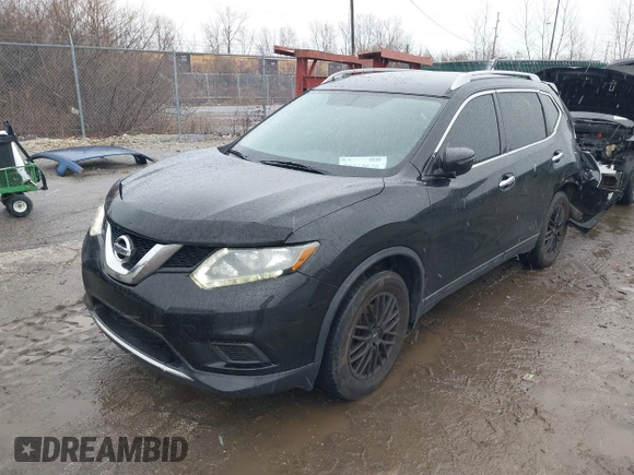 2016 Nissan Rogue SL with VIN 5N1AT2MT1GC850588, listed as a IAAI auction lot 38319626 with 116,748 mi miles. Bid and sale history available at carsss.com. Image 17.