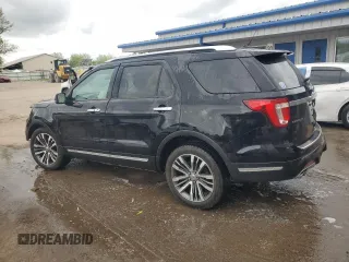 2019 Ford Explorer Platinum с VIN 1FM5K8HT6KGA57340, выставлен на аукционе Copart как лот 57038705 с пробегом 83 225 миль миль и Списание • Salvage title. История ставок и продаж доступна на DreamBid. Изображение 2.