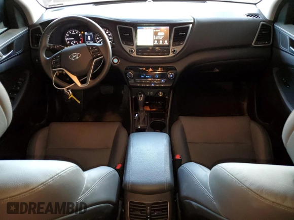 2018 Hyundai Tucson SEL Plus with VIN KM8J33A49JU605252, listed as a Copart auction lot 44616425 with 58,721 mi miles and Salvage Title. Bid and sale history available at carsss.com. Image 8.