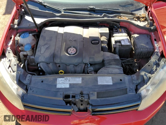 2012 Volkswagen Golf with VIN WVWDB7AJ6CW210177, listed as a Copart auction lot 45854635 with 166,161 mi miles and Salvage title. Bid and sale history available at DreamBid. Image 11.