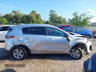 2019 Kia Sportage LX with VIN KNDPM3AC8K7591055, listed as a IAAI auction lot 41962190 with 74,003 mi miles. Bid and sale history available at carsss.com. Image 13.