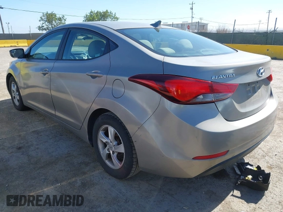 2015 Hyundai Elantra SE z VIN 5NPDH4AE8FH548965, wystawiony jako IAAI lot #42268202 z przebiegiem 178 107 mil mil oraz . Historia ofert i sprzedaży dostępna na DreamBid. Obrazek 3.