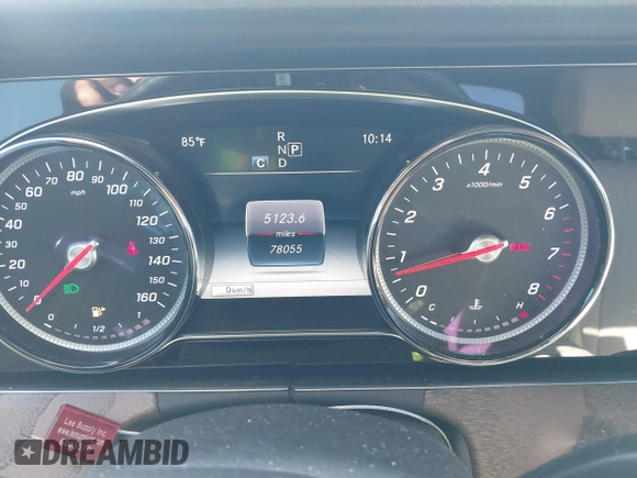 2018 Mercedes-Benz E-Class E 300 with VIN WDDZF4JB7JA436066, listed as a IAAI auction lot 41630541 with 78,055 mi miles. Bid and sale history available at carsss.com. Image 7.