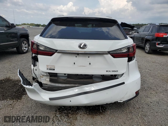 2021 Lexus RX 350 F Sport with VIN 2T2YZMDA6MC292683, listed as a Copart auction lot 56400115 with 39,940 mi miles and Salvage title. Bid and sale history available at DreamBid. Image 6.