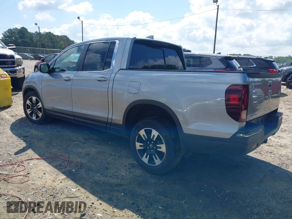 2020 Honda Ridgeline RTL with VIN 5FPYK3F5XLB025857, listed as a IAAI auction lot 42307343 with 97,262 mi miles and . Bid and sale history available at DreamBid. Image 3.