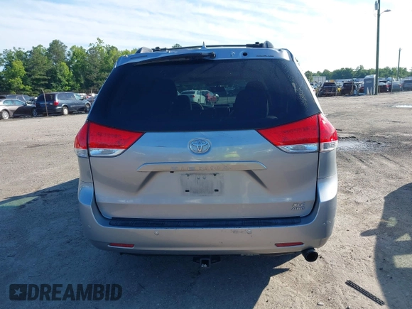 2012 Toyota Sienna XLE with VIN 5TDDK3DC6CS044409, listed as a IAAI auction lot 42409389 with 231,567 mi miles and . Bid and sale history available at DreamBid. Image 16.