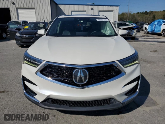2019 Acura RDX w/Advance Pkg with VIN 5J8TC1H79KL013148, listed as a Copart auction lot 49494155 with 57,102 mi miles and Salvage Title. Bid and sale history available at carsss.com. Image 5.