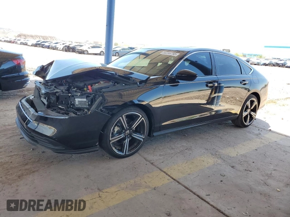 2023 Honda Accord Sport с VIN 1HGCY2F53PA051230, выставлен на аукционе Copart как лот 55246795 с пробегом 28 638 миль миль и Списание • Salvage title. История ставок и продаж доступна на DreamBid. Изображение 1.