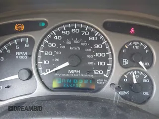 2002 GMC Yukon Denali z VIN 1GKEK63U52J202688, wystawiony jako IAAI lot #41778920 z przebiegiem 354 202 mil mil oraz . Historia ofert i sprzedaży dostępna na DreamBid. Obrazek 7.
