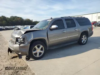 2012 Chevrolet Suburban LTZ with VIN 1GNSCKE02CR308072, listed as a Copart auction lot 80195954 with 190,360 mi miles and Salvage Title. Bid and sale history available at carsss.com. Image 1.
