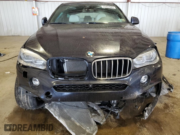 2016 BMW X6 xDrive50i with VIN 5UXKU6C5XG0R33971, listed as a Copart auction lot 60457623 with 54,149 mi miles. Bid and sale history available at carsss.com. Image 5.