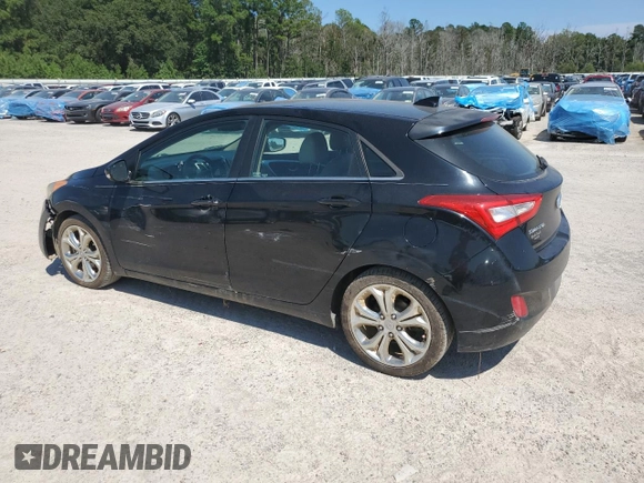 2015 Hyundai Elantra GT with VIN KMHD35LH4FU247154, listed as a Copart auction lot 68653354 with 92,597 mi miles and Salvage Title. Bid and sale history available at carsss.com. Image 2.