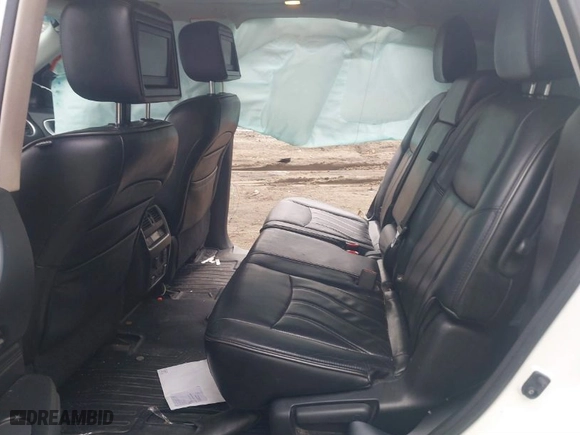 2014 Infiniti QX60 with VIN 5N1AL0MM4EC552630, listed as a IAAI auction lot 41658004 with 154,688 mi miles. Bid and sale history available at carsss.com. Image 8.