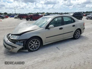 2005 Saab 9-3 Aero with VIN YS3FH49Y051006832, listed as a Copart auction lot 72547724 with 102,517 mi miles and Salvage Title. Bid and sale history available at carsss.com. Image 1.