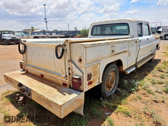 1970 Ford F-250 z VIN F25BKH91656, wystawiony jako Copart lot #65089665 z przebiegiem 22 297 mil mil oraz Czysty tytuł • Clean title. Historia ofert i sprzedaży dostępna na DreamBid. Obrazek 4.