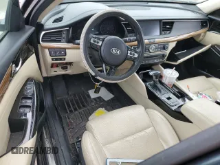 2017 Kia Cadenza Technology with VIN KNALC4J16H5072948, listed as a Copart auction lot 55483254 with 117,641 mi miles and Salvage Title. Bid and sale history available at carsss.com. Image 8.