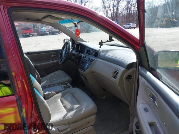 2003 Honda Odyssey EX-L with VIN 5FNRL18923B130410, listed as a IAAI auction lot 41814211 with 209,335 mi miles and . Bid and sale history available at DreamBid. Image 5.
