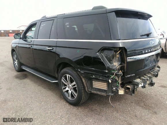 2023 Ford Expedition Max Limited with VIN 1FMJK2A85PEA06481, listed as a IAAI auction lot 41826133 with 64,049 mi miles. Bid and sale history available at carsss.com. Image 3.