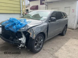 2020 Dodge Durango R/T с VIN 1C4SDJCT0LC395437, выставлен на аукционе Copart как лот 54849085 с пробегом 55 203 миль миль и Списание • Salvage title. История ставок и продаж доступна на DreamBid. Изображение 2.