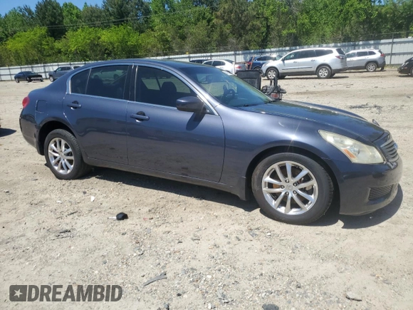 2009 Infiniti G37 x with VIN JNKCV61F49M363748, listed as a Copart auction lot 54225125 with 201,281 mi miles and Clean Title. Bid and sale history available at DreamBid. Image 4.