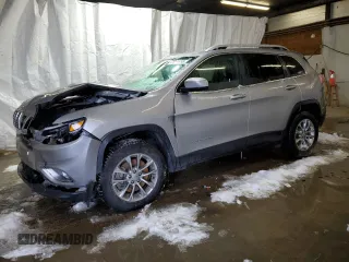 2020 Jeep Cherokee Altitude with VIN 1C4PJMLX8LD655922, listed as a Copart auction lot 41929855 with 0 mi miles and Salvage Title. Bid and sale history available at carsss.com. Image 1.