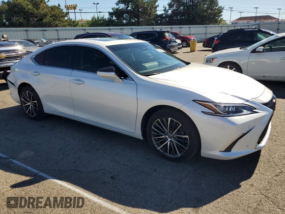 2022 Lexus ES 250 with VIN 58AD11D14NU008856, listed as a Copart auction lot 73984234 with 40,541 mi miles and Salvage title. Bid and sale history available at DreamBid. Image 4.
