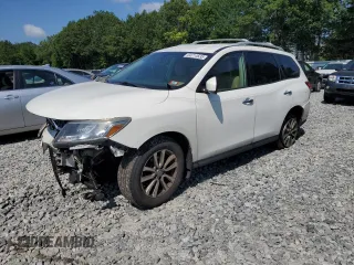 2016 Nissan Pathfinder Platinum with VIN 5N1AR2MM9GC620000, listed as a Copart auction lot 64714535 with Not provided miles and Salvage title. Bid and sale history available at DreamBid. Image 1.