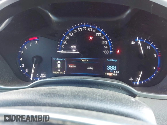 2014 Cadillac SRX with VIN 3GYFNAE31ES576016, listed as a IAAI auction lot 42130992 with 160,114 mi miles and . Bid and sale history available at DreamBid. Image 7.