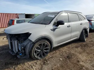2022 Kia Sorento SX z VIN 5XYRK4LF8NG135821, wystawiony jako Copart lot #48474795 z przebiegiem 38 953 mil mil oraz Szkoda całkowita • Salvage title. Historia ofert i sprzedaży dostępna na DreamBid. Obrazek 1.