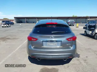 2017 Infiniti QX70 with VIN JN8CS1MWXHM415170, listed as a IAAI auction lot 42788300 with 128,468 mi miles and . Bid and sale history available at DreamBid. Image 16.