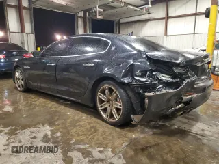 2017 Maserati Quattroporte z VIN ZAM56RRL4H1217395, wystawiony jako Copart lot #83762004 z przebiegiem 41 409 mil mil oraz Szkoda całkowita • Salvage title. Historia ofert i sprzedaży dostępna na DreamBid. Obrazek 2.