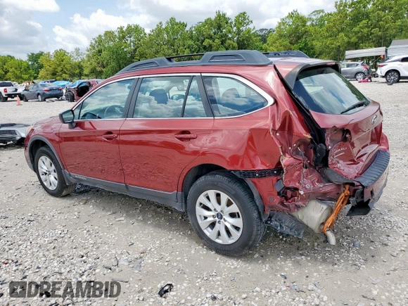 2016 Subaru Outback 2.5i with VIN 4S4BSBAC7G3234812, listed as a Copart auction lot 60889105 with 79,373 mi miles and Clean title. Bid and sale history available at DreamBid. Image 2.