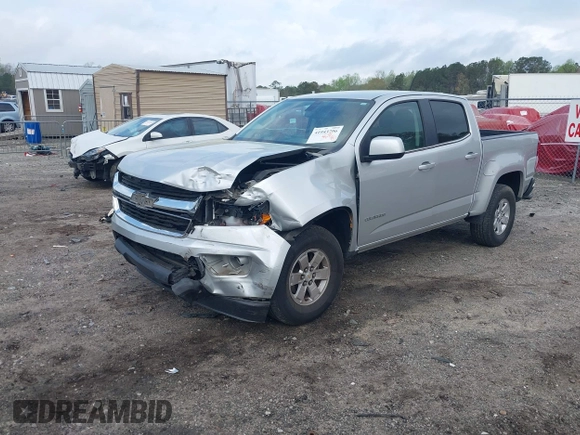 2019 Chevrolet Colorado 2WD Work Truck with VIN 1GCGSBEN3K1164686, listed as a IAAI auction lot 41943796 with 65,000 mi miles and . Bid and sale history available at DreamBid. Image 17.