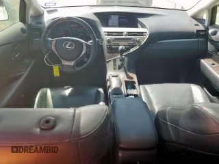 2015 Lexus RX 350 with VIN 2T2ZK1BA4FC196595, listed as a Copart auction lot 57818935 with 98,287 mi miles and Salvage title. Bid and sale history available at DreamBid. Image 8.
