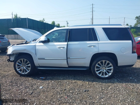 2019 Cadillac Escalade Luxury with VIN 1GYS4BKJ1KR400821, listed as a IAAI auction lot 39626366 with 75,775 mi miles. Bid and sale history available at carsss.com. Image 14.