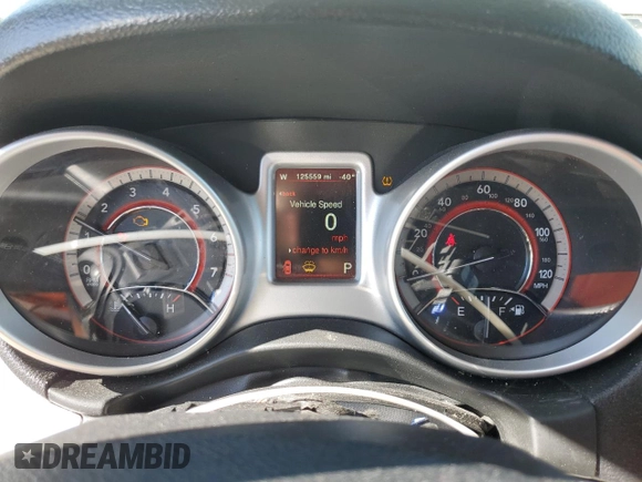 2019 Dodge Journey GT with VIN 3C4PDCEG3KT680332, listed as a Copart auction lot 47039265 with 125,559 mi miles and Salvage title. Bid and sale history available at DreamBid. Image 9.