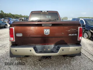 2015 Ram 3500 Longhorn with VIN 3C63RRNL1FG612813, listed as a Copart auction lot 64966184 with 131,013 mi miles and Clean Title. Bid and sale history available at carsss.com. Image 6.