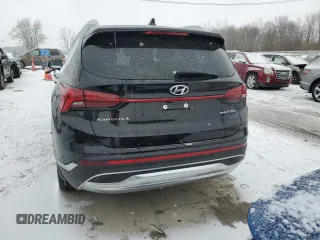 2021 Hyundai Santa Fe Hybrid SEL Premium with VIN KM8S3DA14MU012015, listed as a Copart auction lot 81271924 with 0 mi miles and Salvage Title. Bid and sale history available at carsss.com. Image 6.