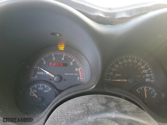 2005 Pontiac Grand Am SE with VIN 1G2NE52F85M130067, listed as a Copart auction lot 81565834 with 212,375 mi miles and Salvage Title. Bid and sale history available at carsss.com. Image 9.