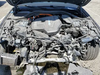 2020 BMW 5 Series 530e with VIN WBAJA9C06LCE66990, listed as a Copart auction lot 48823925 with 57,673 mi miles and Salvage Title. Bid and sale history available at DreamBid. Image 11.
