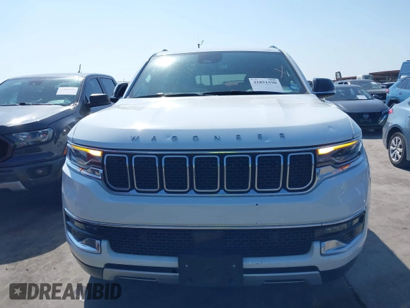 2024 Jeep Wagoneer Series II with VIN 1C4SJUBP9RS126155, listed as a IAAI auction lot 41851590 with 46,543 mi miles and . Bid and sale history available at DreamBid. Image 12.