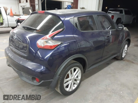 2015 Nissan Juke S with VIN JN8AF5MR4FT506208, listed as a IAAI auction lot 41959560 with 90,382 mi miles. Bid and sale history available at carsss.com. Image 4.